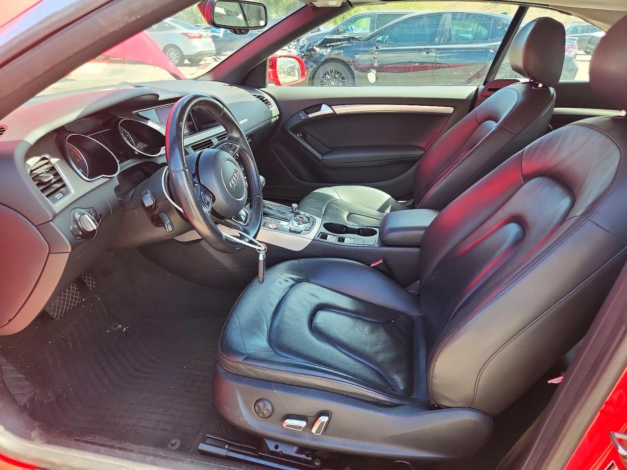 2014 Audi A5 Premium Plus Red vin: WAULFAFH4EN013923