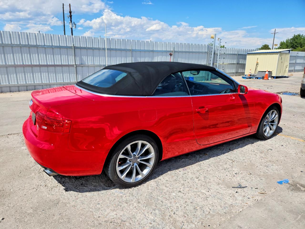 2014 Audi A5 Premium Plus Red vin: WAULFAFH4EN013923