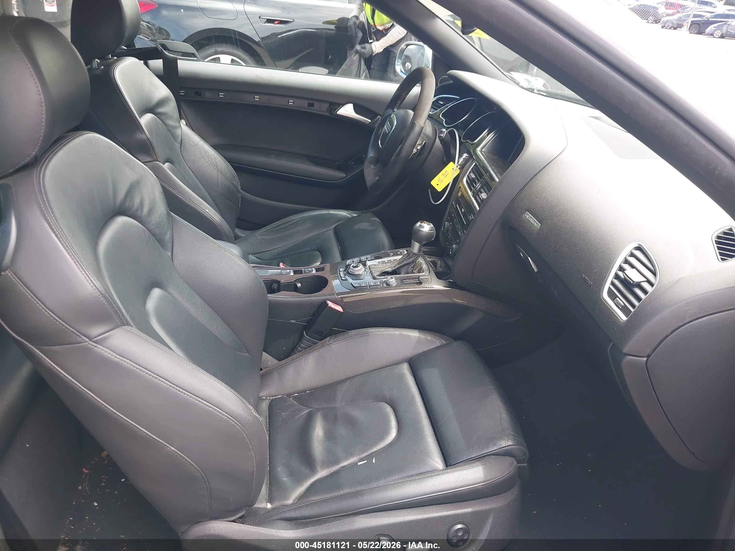 2011 Audi A5 2.0t Premium Black vin: WAULFAFH5BN004207
