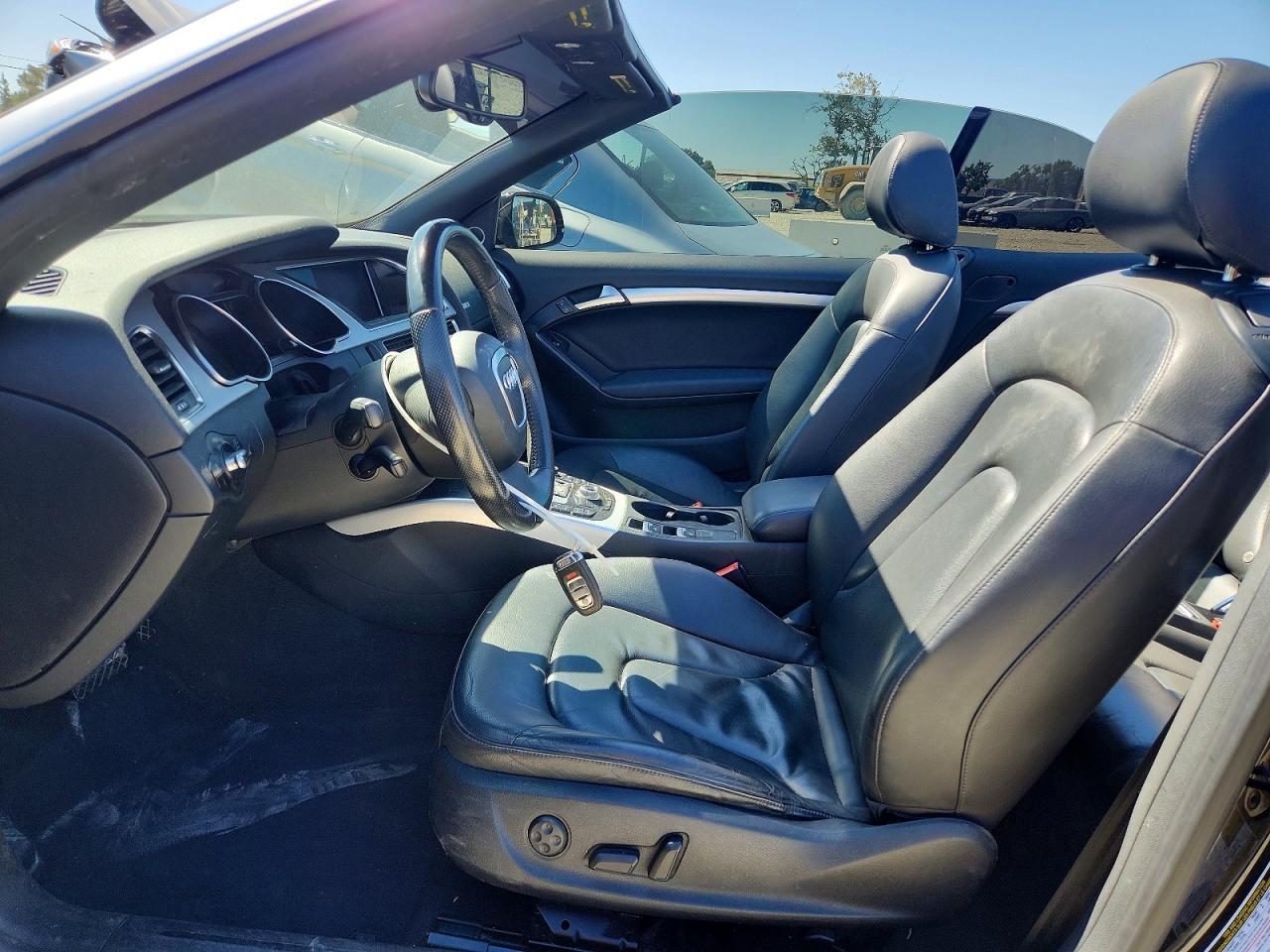 2012 Audi A5 Premium Plus Black vin: WAULFAFH5CN000384