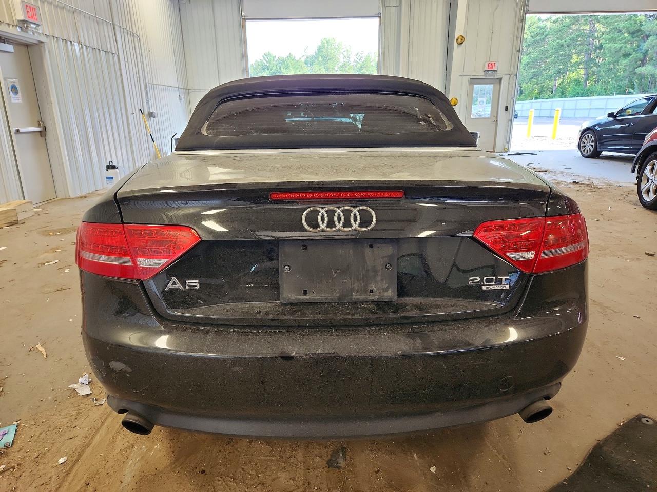 2011 Audi A5 Premium Plus Black vin: WAULFAFH6BN009612