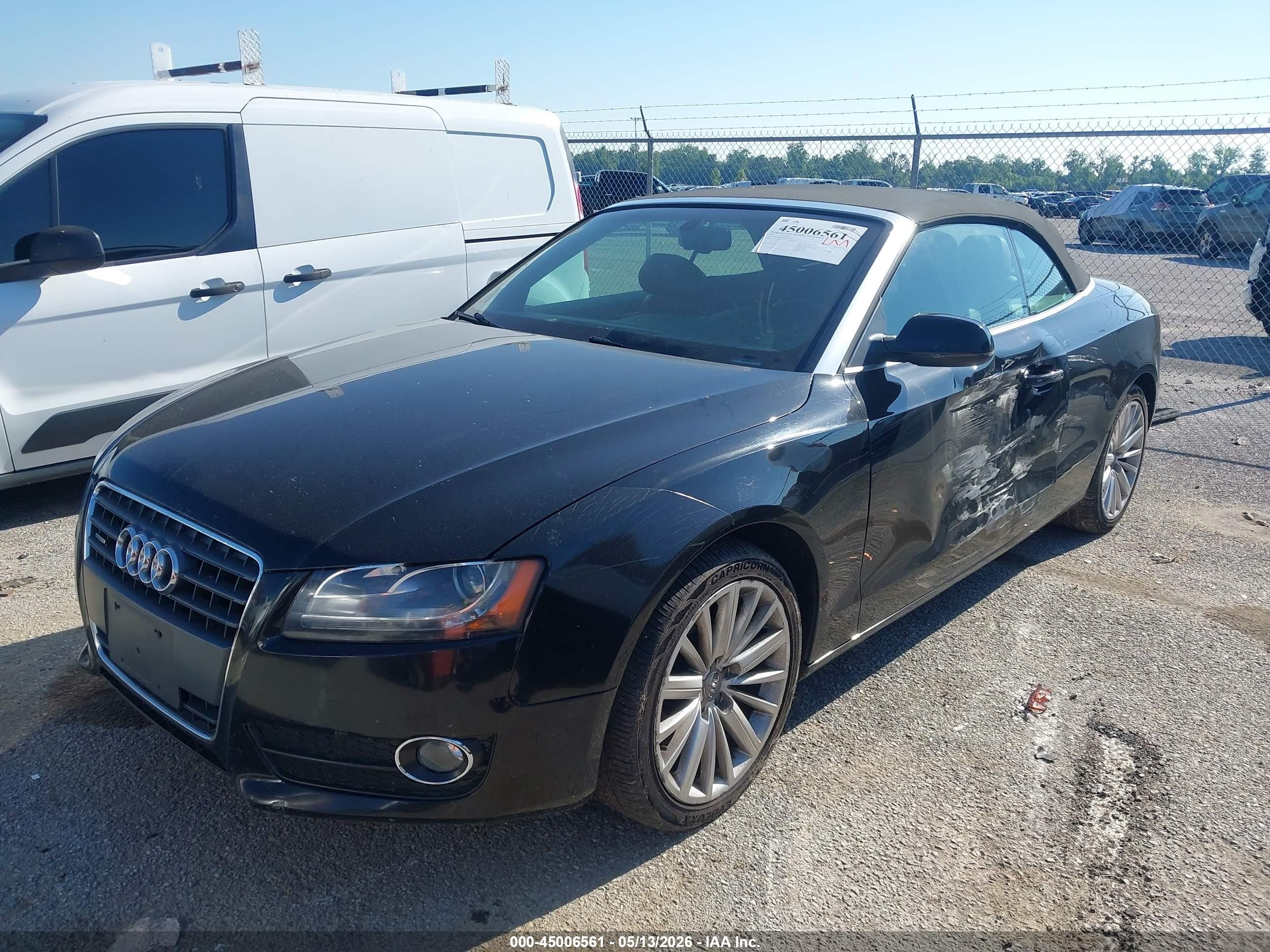 2011 Audi A5 2.0t Premium Black vin: WAULFAFH6BN017158