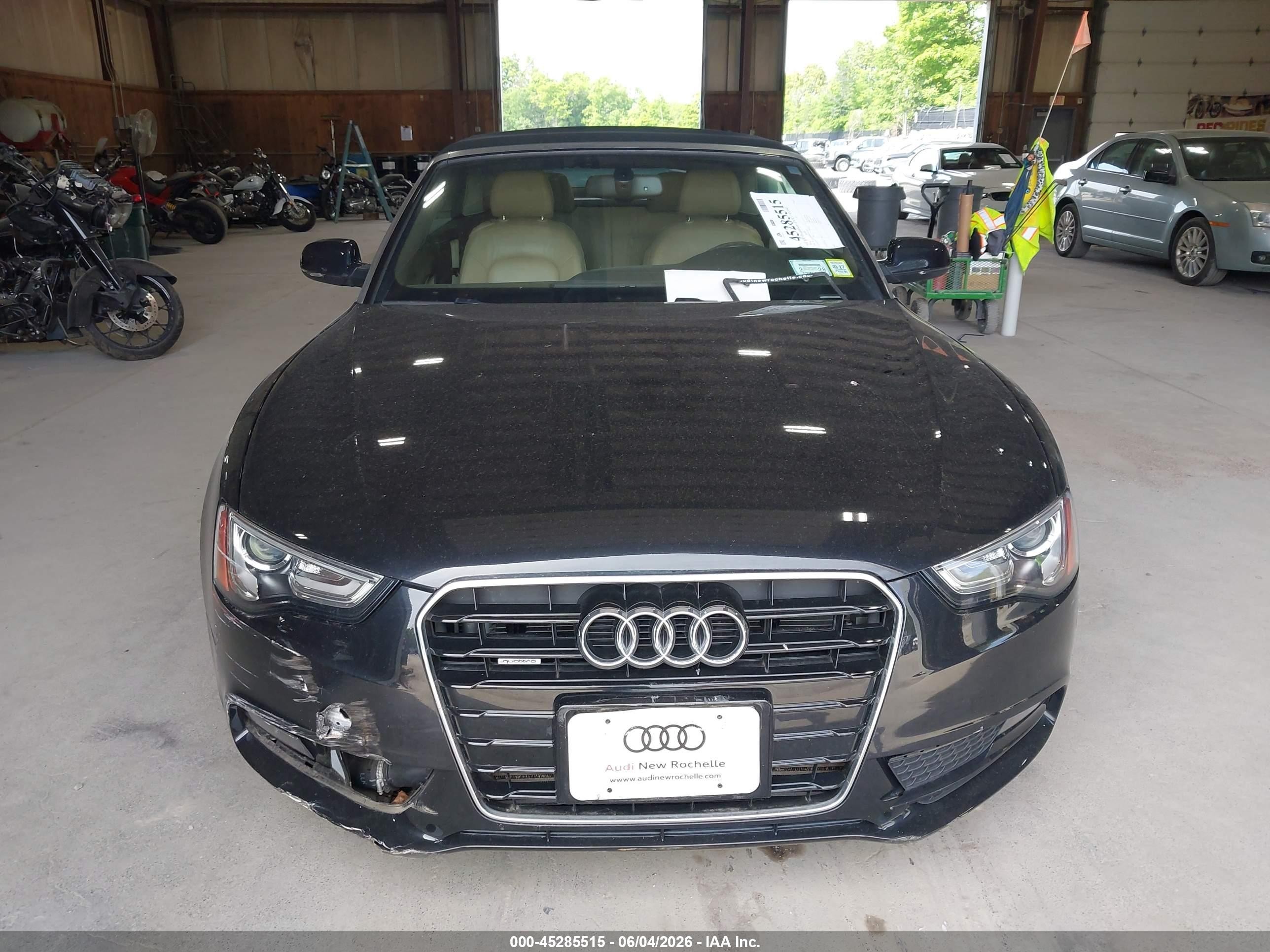 2014 Audi A5 2.0t Premium Black vin: WAULFAFH6EN014829