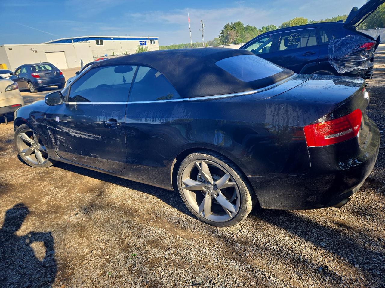 2011 Audi A5 Premium Plus Black vin: WAULFAFH7BN008257