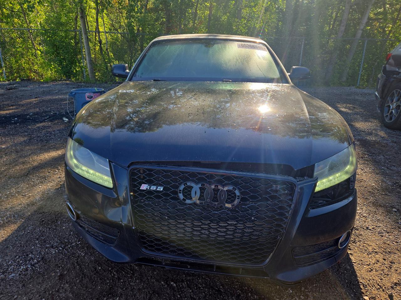 2011 Audi A5 Premium Plus Black vin: WAULFAFH7BN008257
