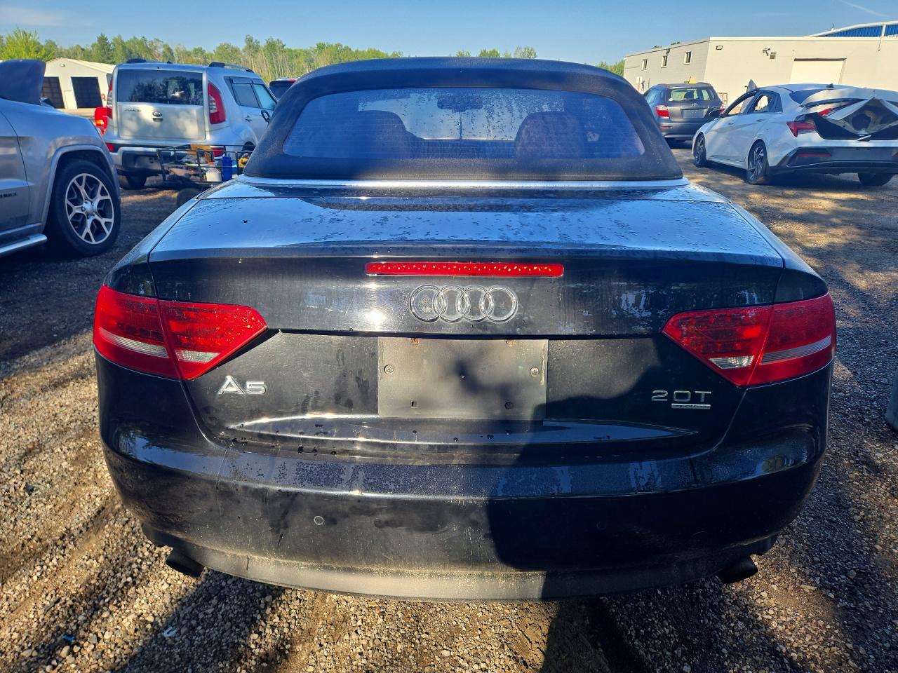 2011 Audi A5 Premium Plus Black vin: WAULFAFH7BN008257