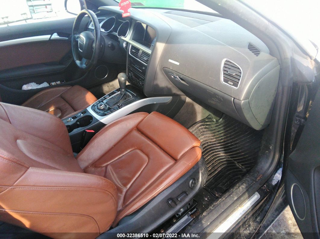 2012 Audi A5 2.0t Premium Plus Black vin: WAULFAFH7CN006848