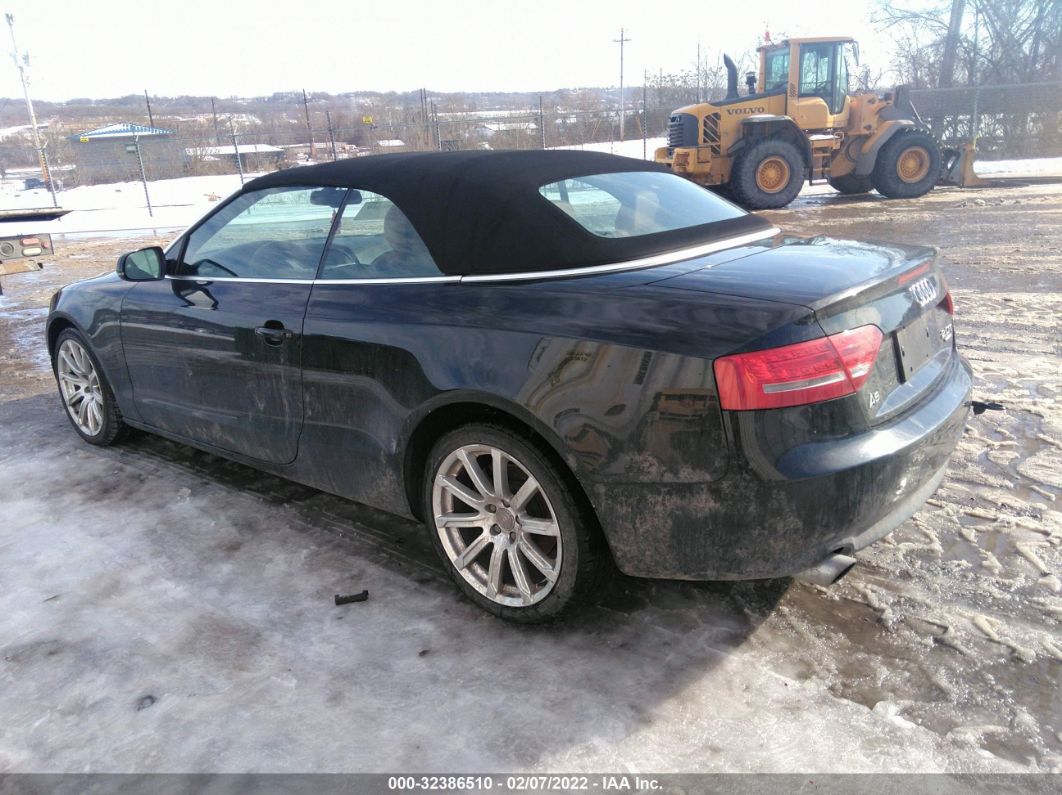 2012 Audi A5 2.0t Premium Plus Black vin: WAULFAFH7CN006848