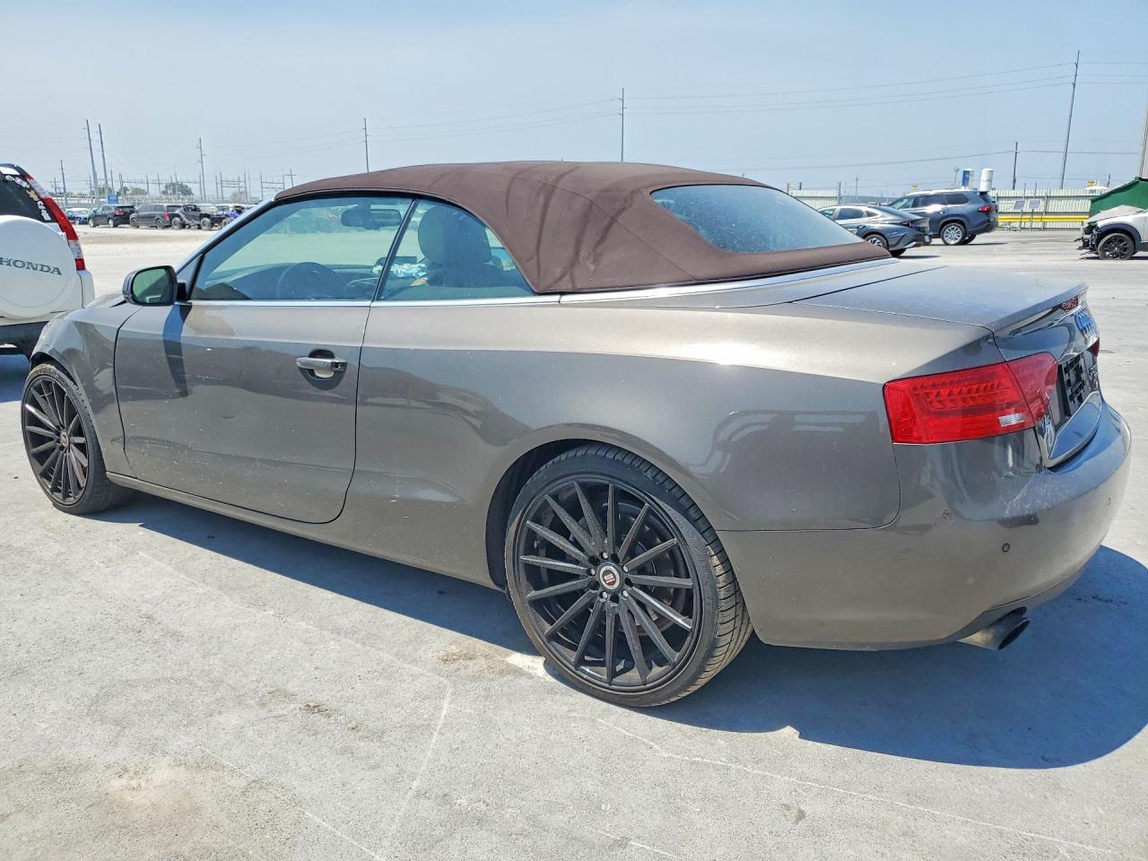2014 Audi A5 Quattro Premium Plus Серый vin: WAULFAFH8EN003962