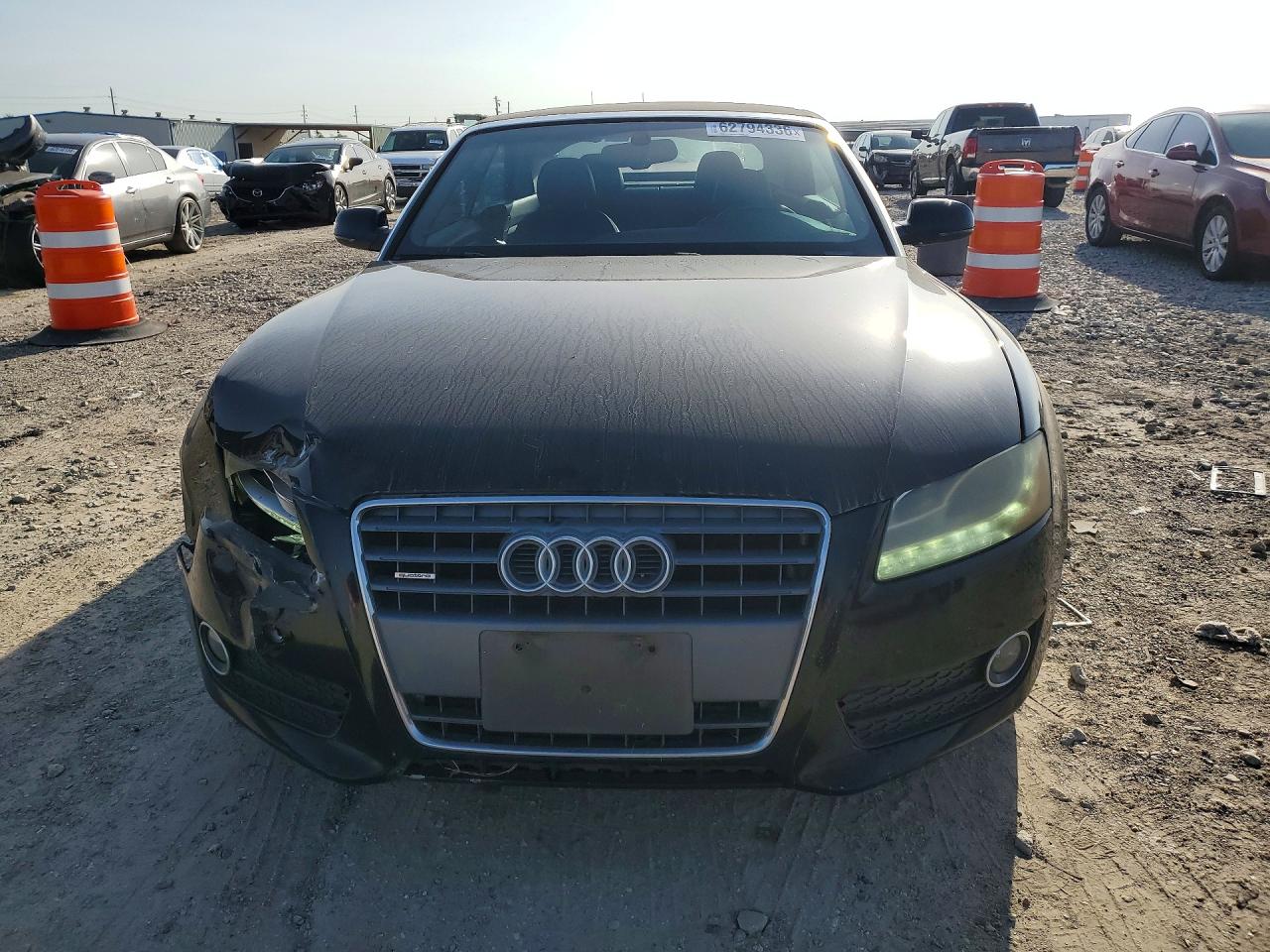 2011 Audi A5 Premium Plus Black vin: WAULFAFH9BN012343