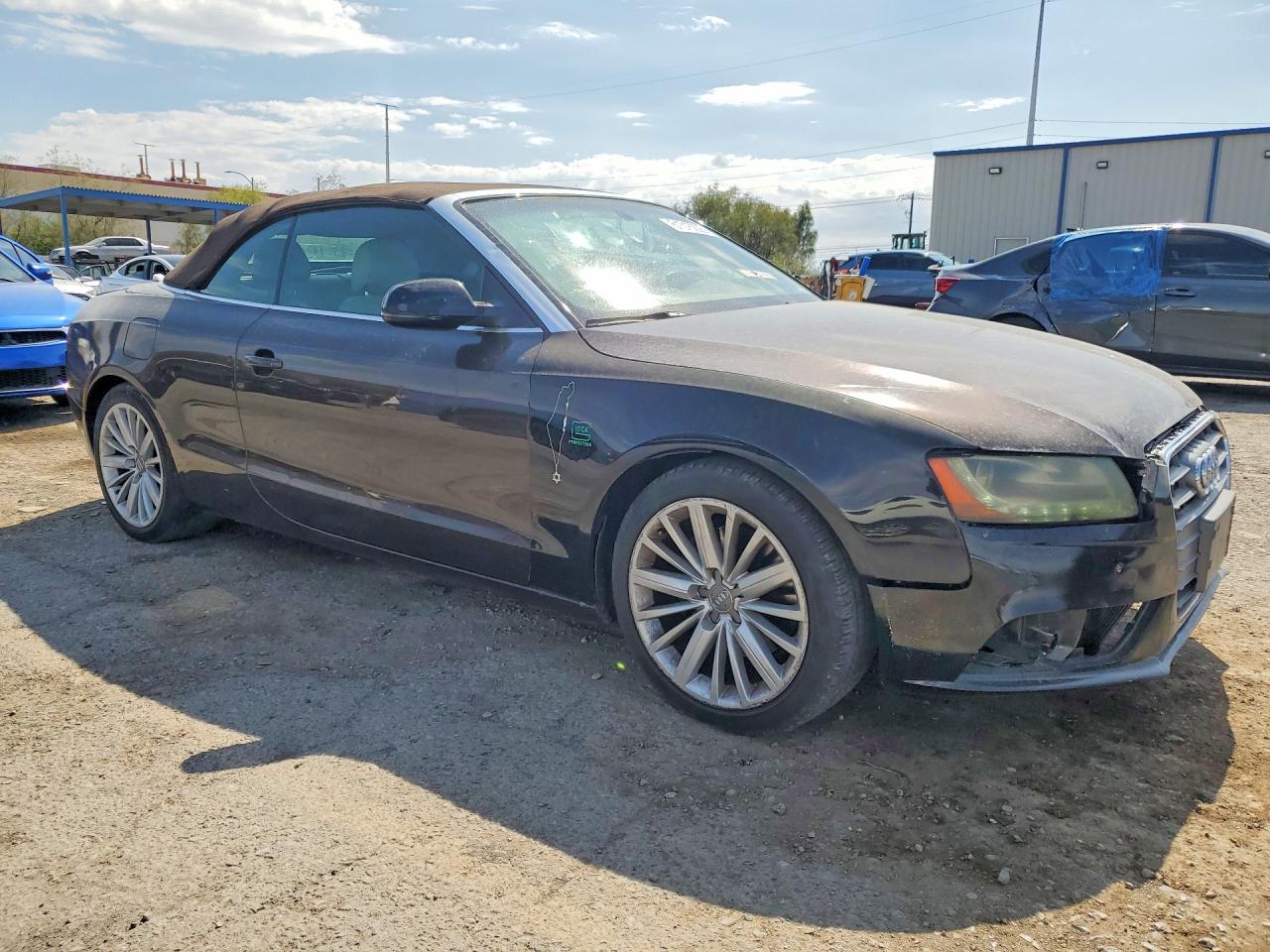 2011 Audi A5 Premium Plus Brown vin: WAULFAFHXBN003599