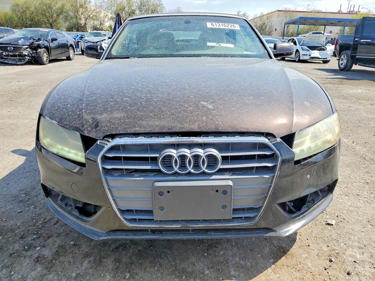 2011 Audi A5 Premium Plus Brown vin: WAULFAFHXBN003599
