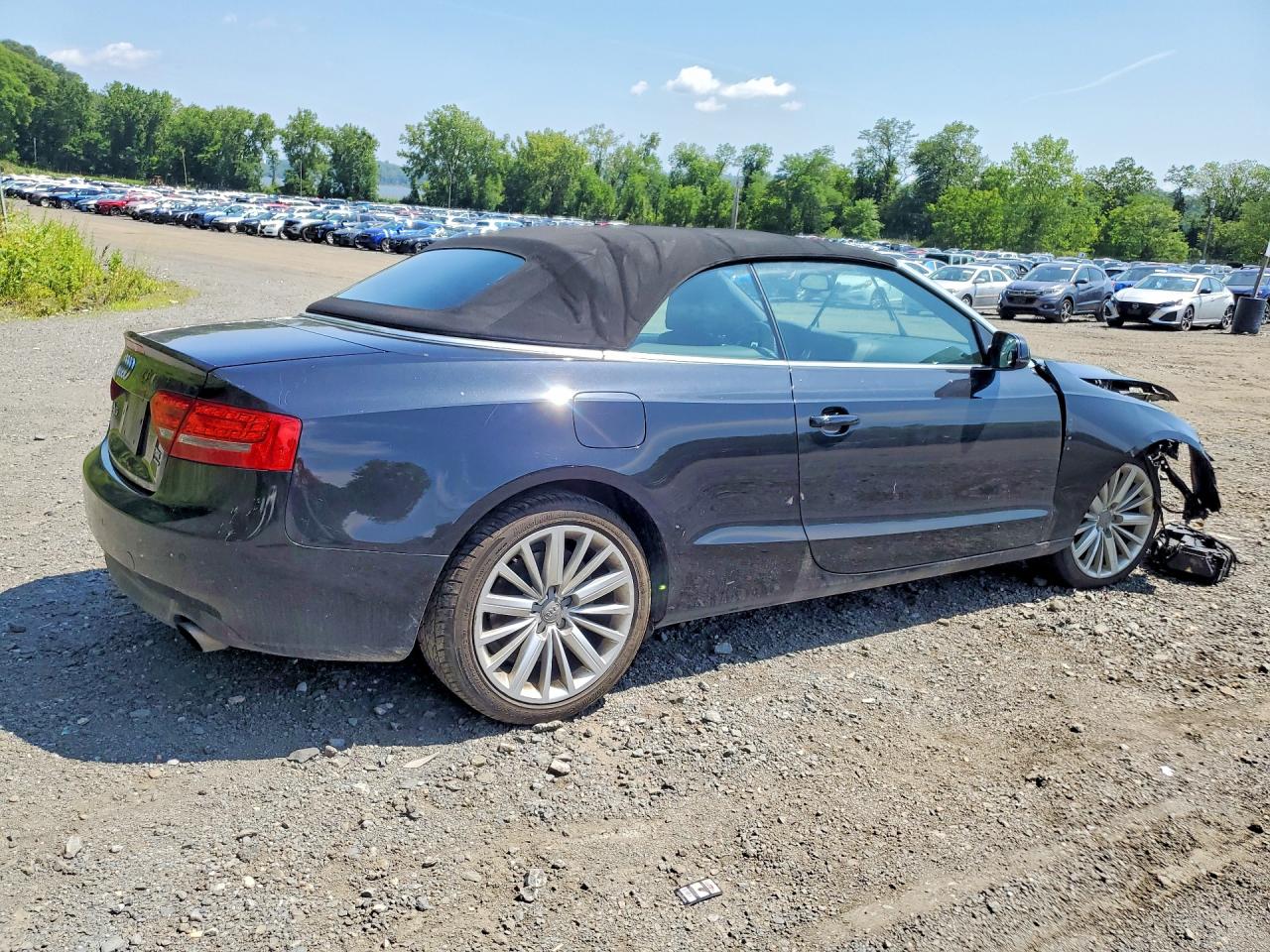 2012 Audi A5 Premium Plus Black vin: WAULFAFHXCN006715