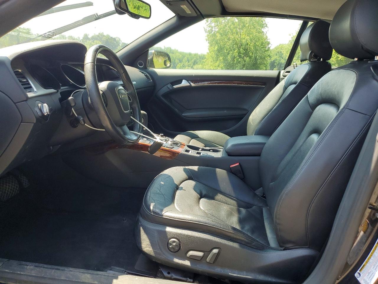 2012 Audi A5 Premium Plus Black vin: WAULFAFHXCN006715