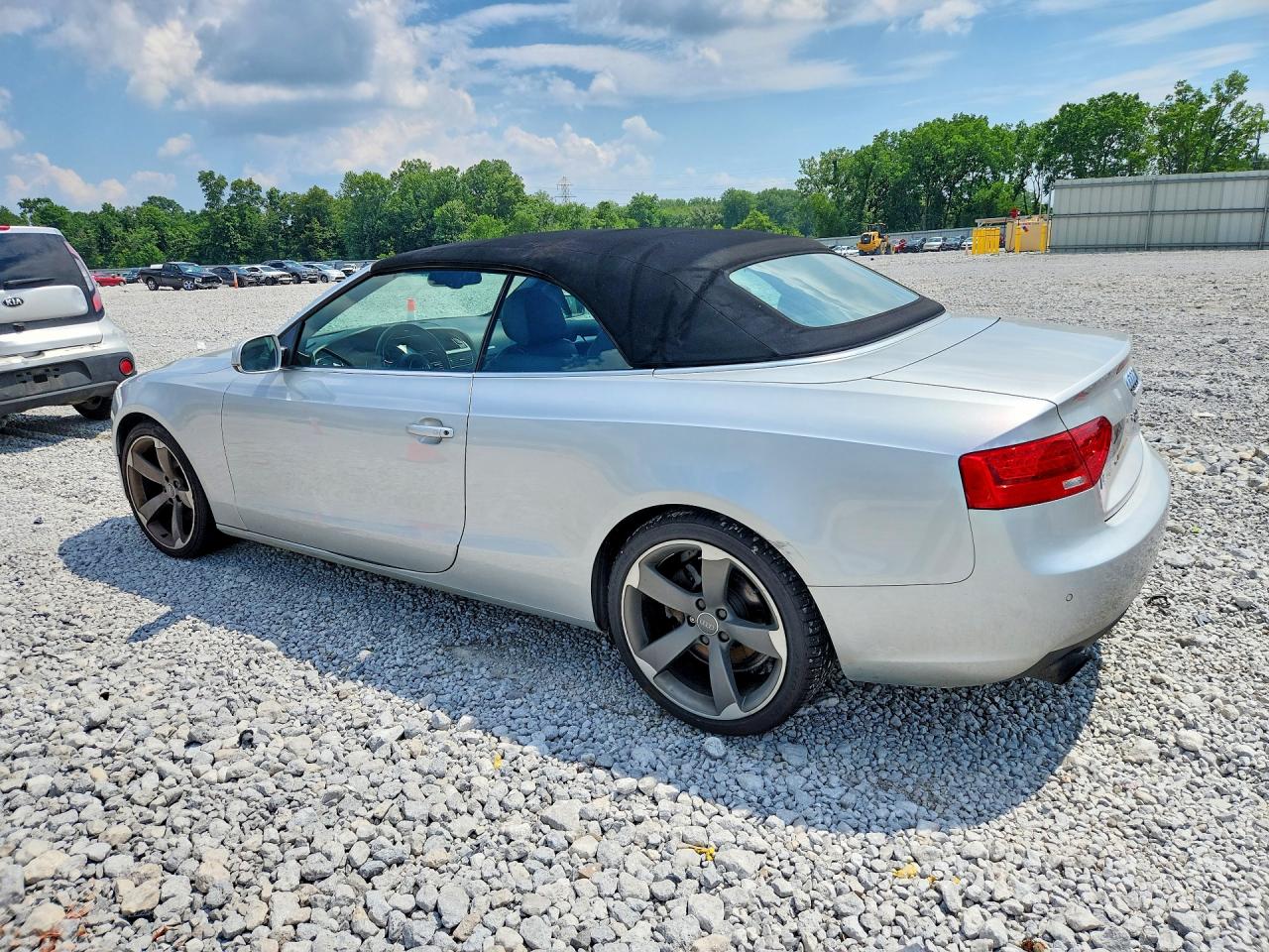 2014 Audi A5 Premium Plus Silver vin: WAULFAFHXEN006913