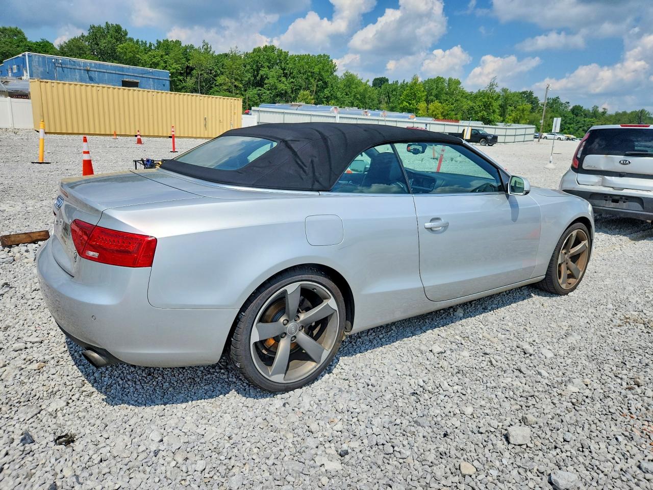 2014 Audi A5 Premium Plus Silver vin: WAULFAFHXEN006913