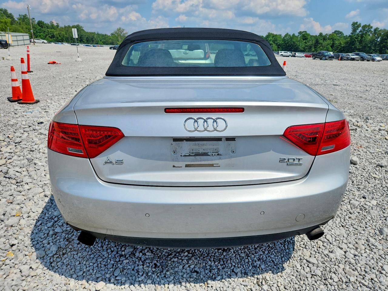 2014 Audi A5 Premium Plus Silver vin: WAULFAFHXEN006913