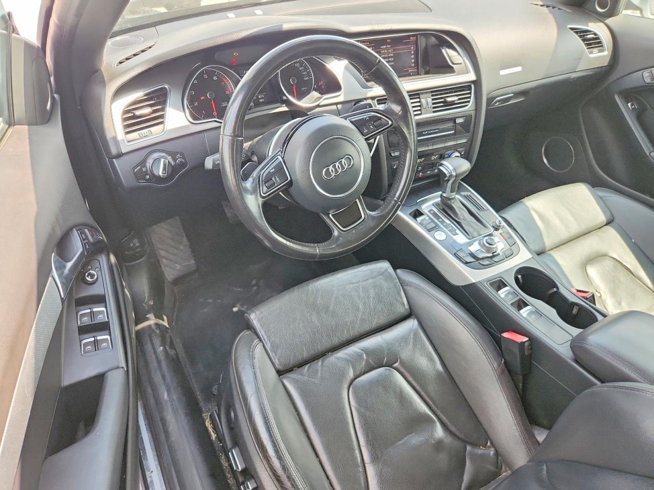 2014 Audi A5 Premium Plus Silver vin: WAULFAFHXEN006913