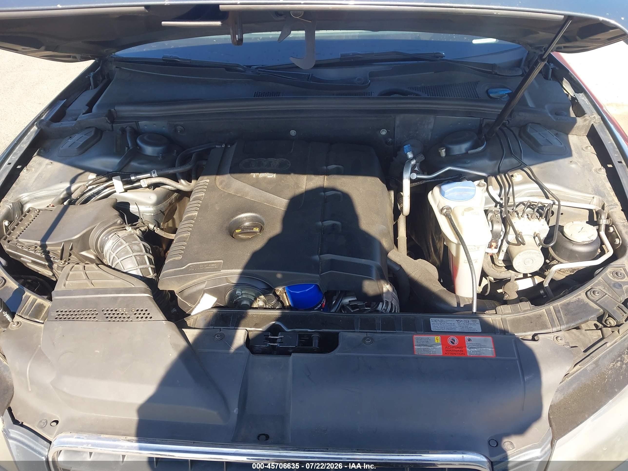 2010 Audi A5 2.0t Premium Gray vin: WAULFAFR0AA003237