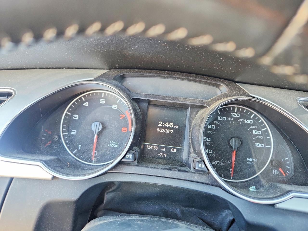2012 Audi A5 Premium Plus Угольный vin: WAULFAFR0CA006433