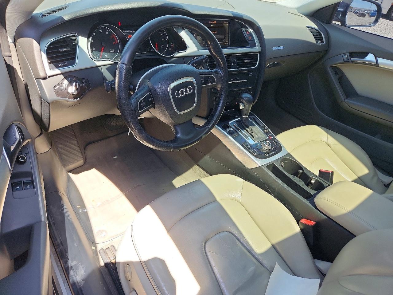 2011 Audi A5 Premium Plus Charcoal vin: WAULFAFR1BA004737