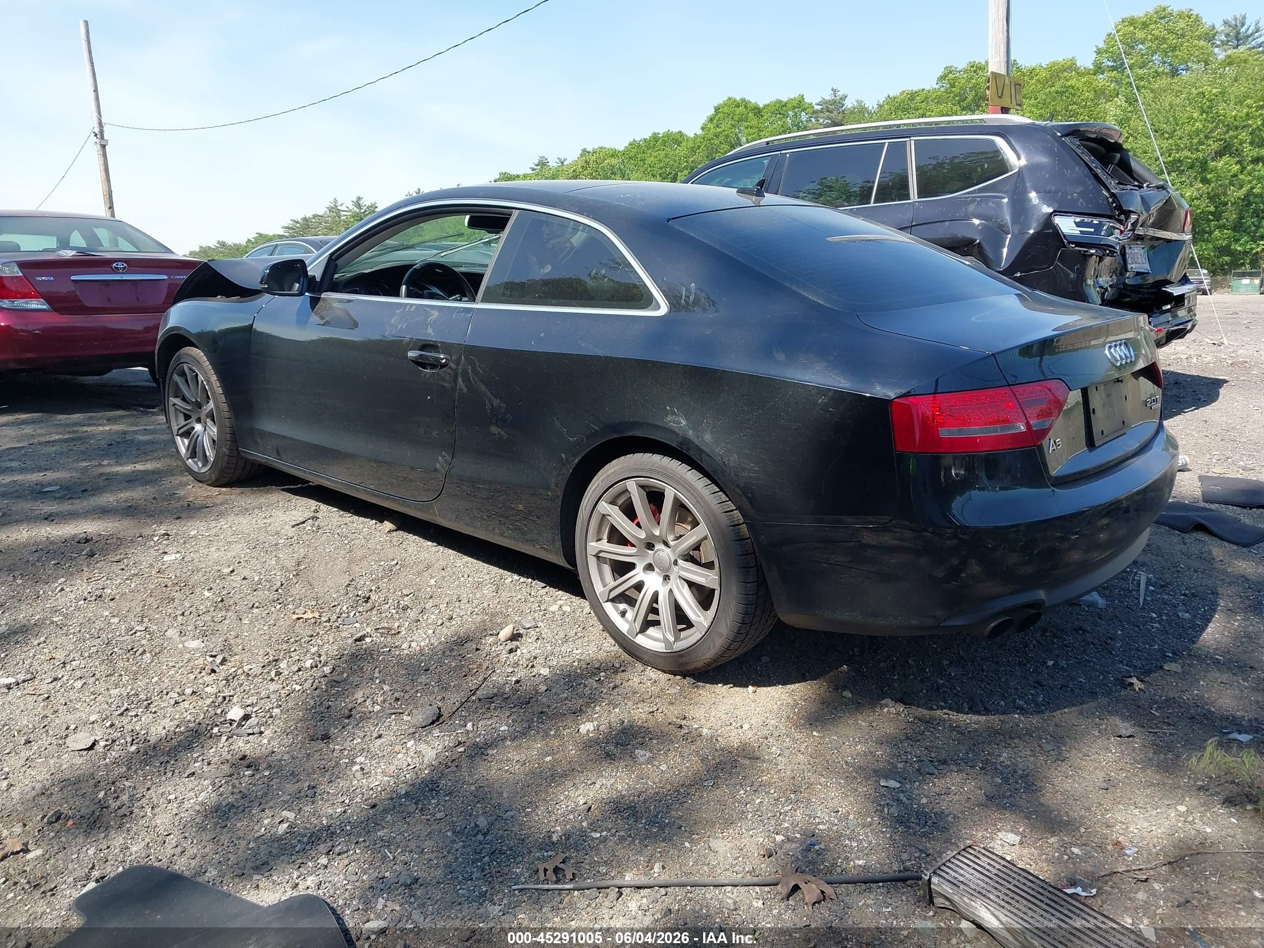 2011 Audi A5 2.0t Premium Black vin: WAULFAFR1BA013146