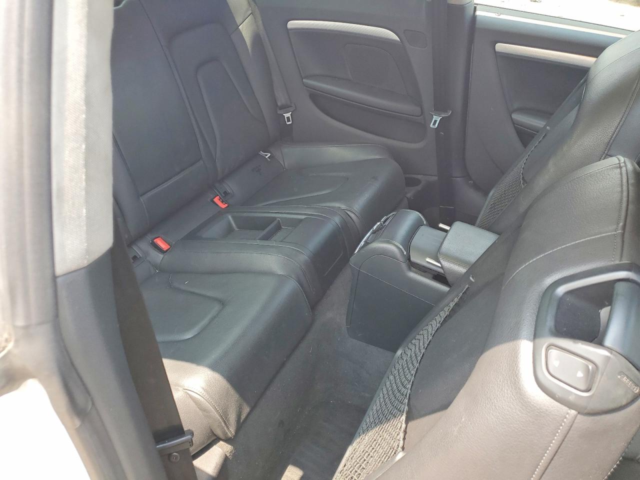 2013 Audi A5 Premium Plus White vin: WAULFAFR1DA045906