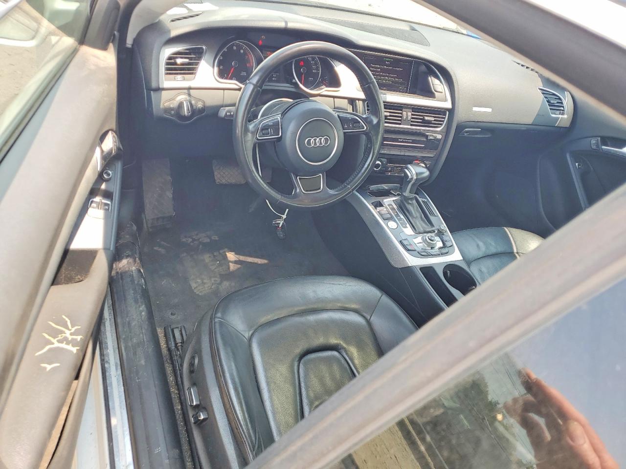 2013 Audi A5 Premium Plus White vin: WAULFAFR1DA045906