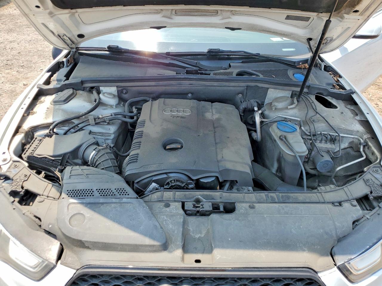 2013 Audi A5 Premium Plus White vin: WAULFAFR1DA045906