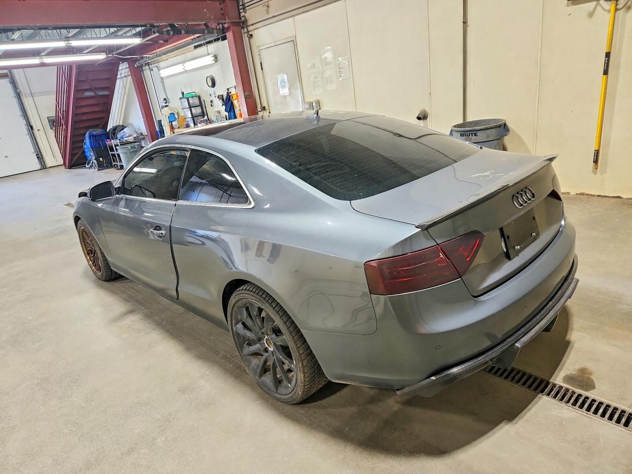 2014 Audi A5 Premium Plus Gray vin: WAULFAFR1EA039458