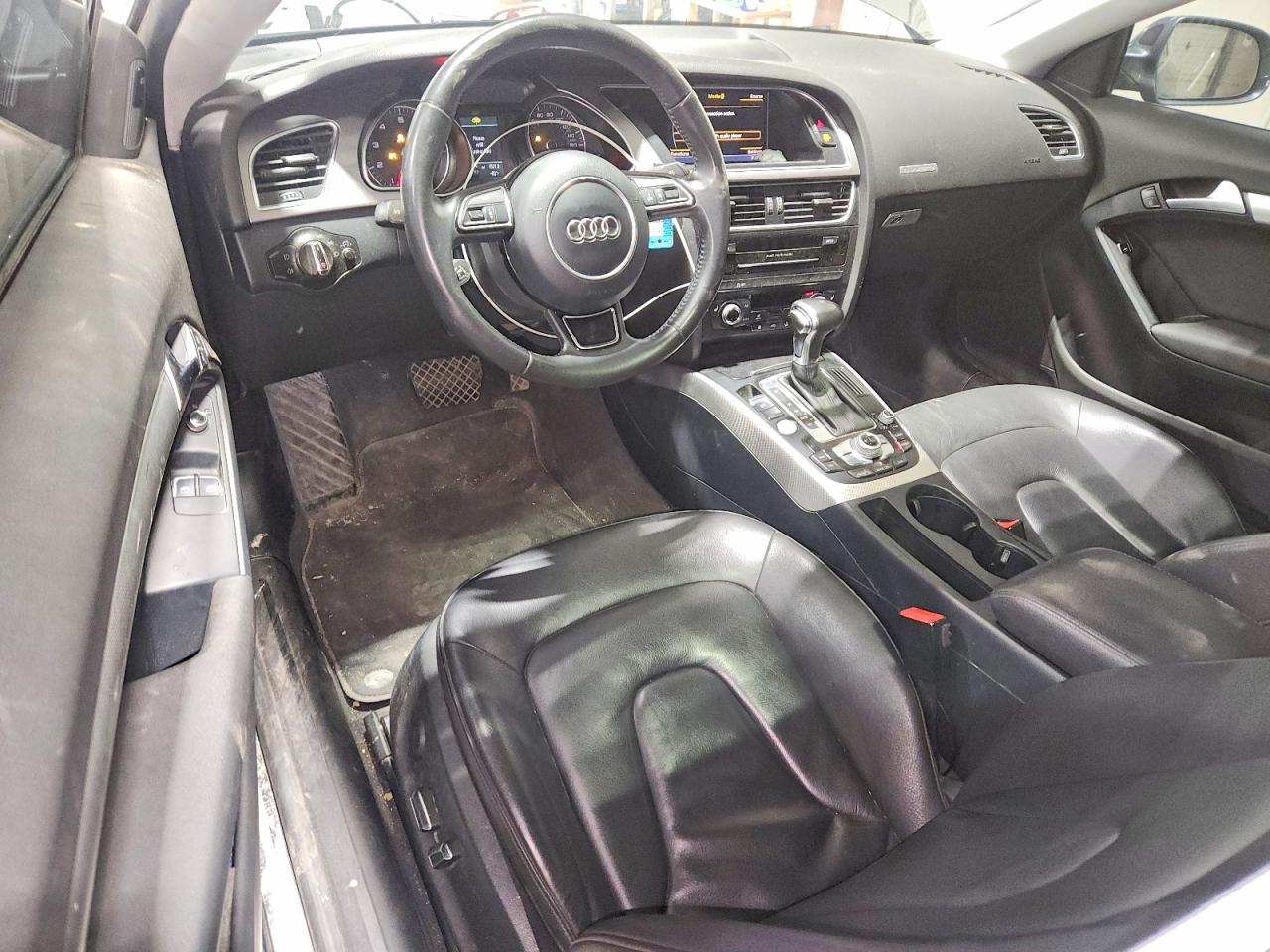 2014 Audi A5 Premium Plus Gray vin: WAULFAFR1EA039458