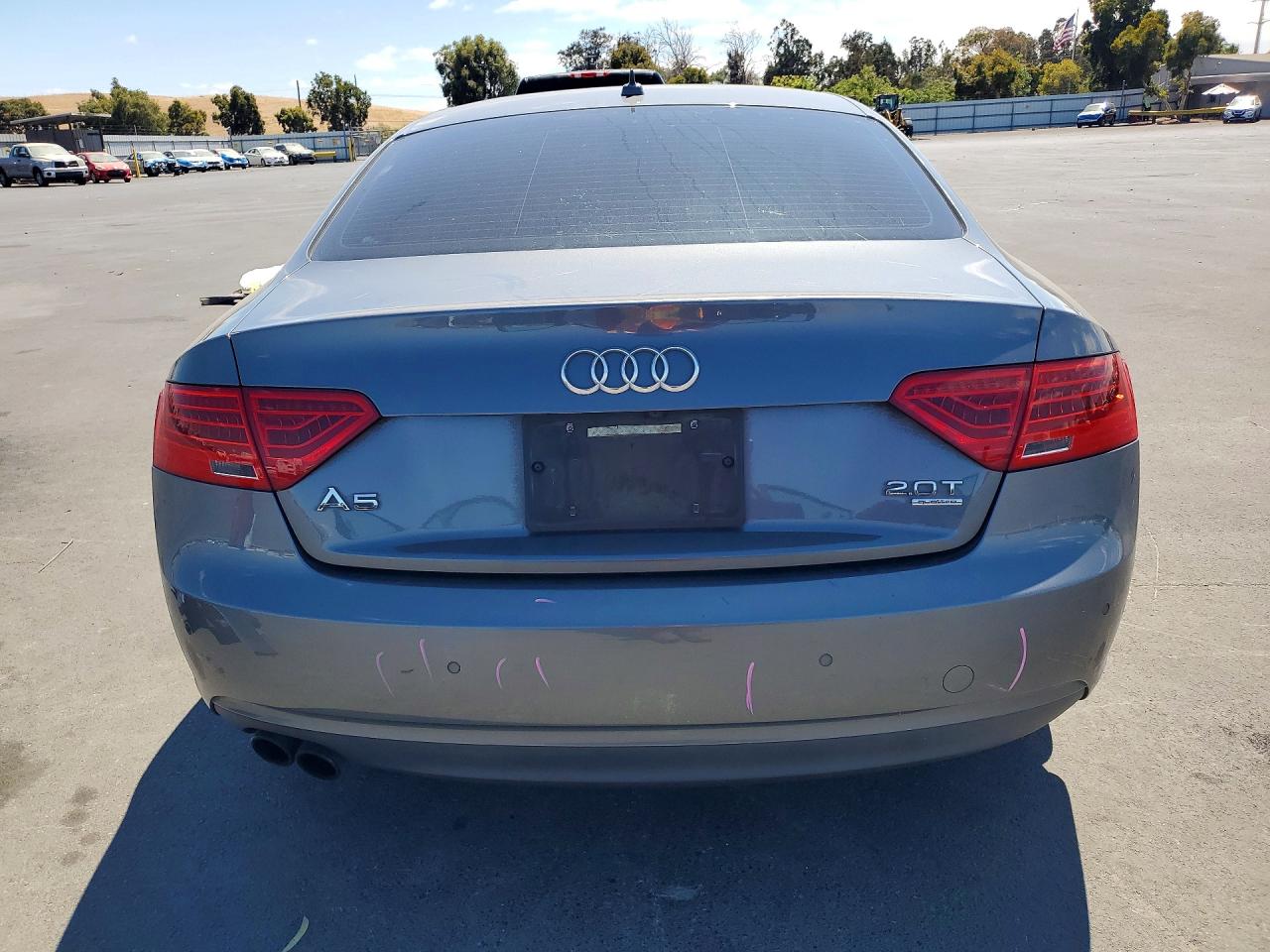 2014 Audi A5 Premium Plus Gray vin: WAULFAFR1EA060911