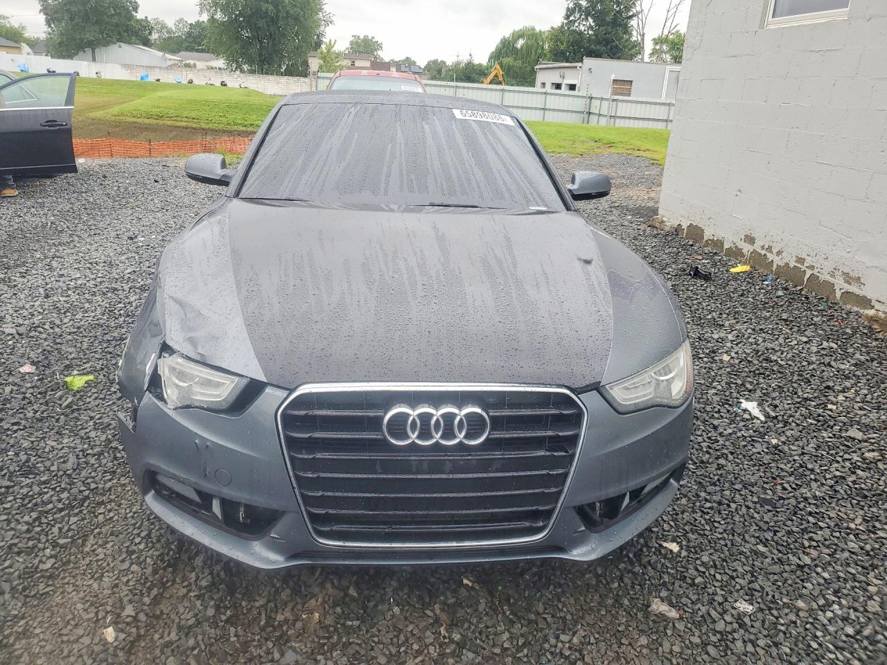 2013 Audi A5 Premium Plus Gray vin: WAULFAFR2DA066733