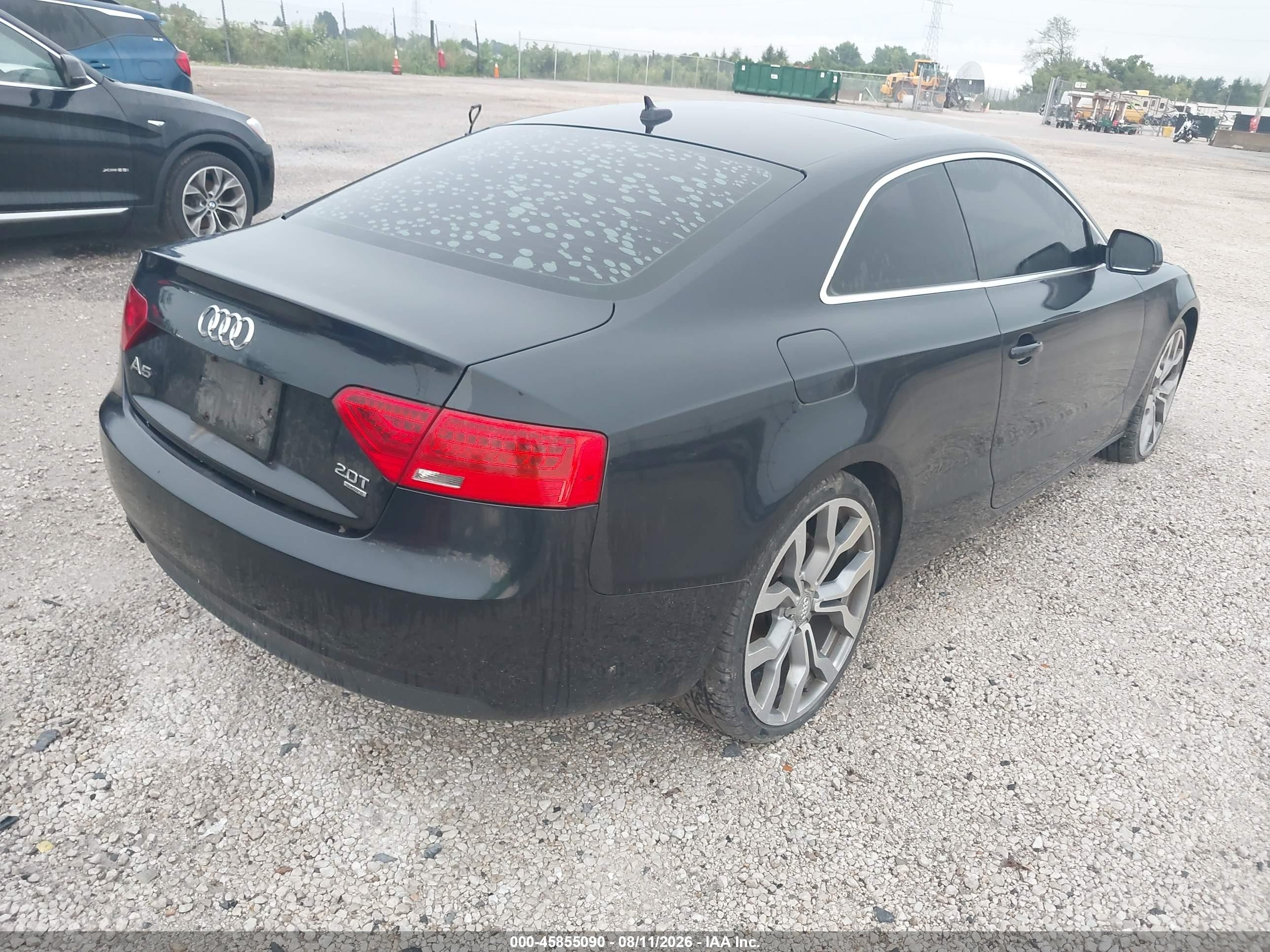 2014 Audi A5 2.0t Premium Black vin: WAULFAFR2EA034799