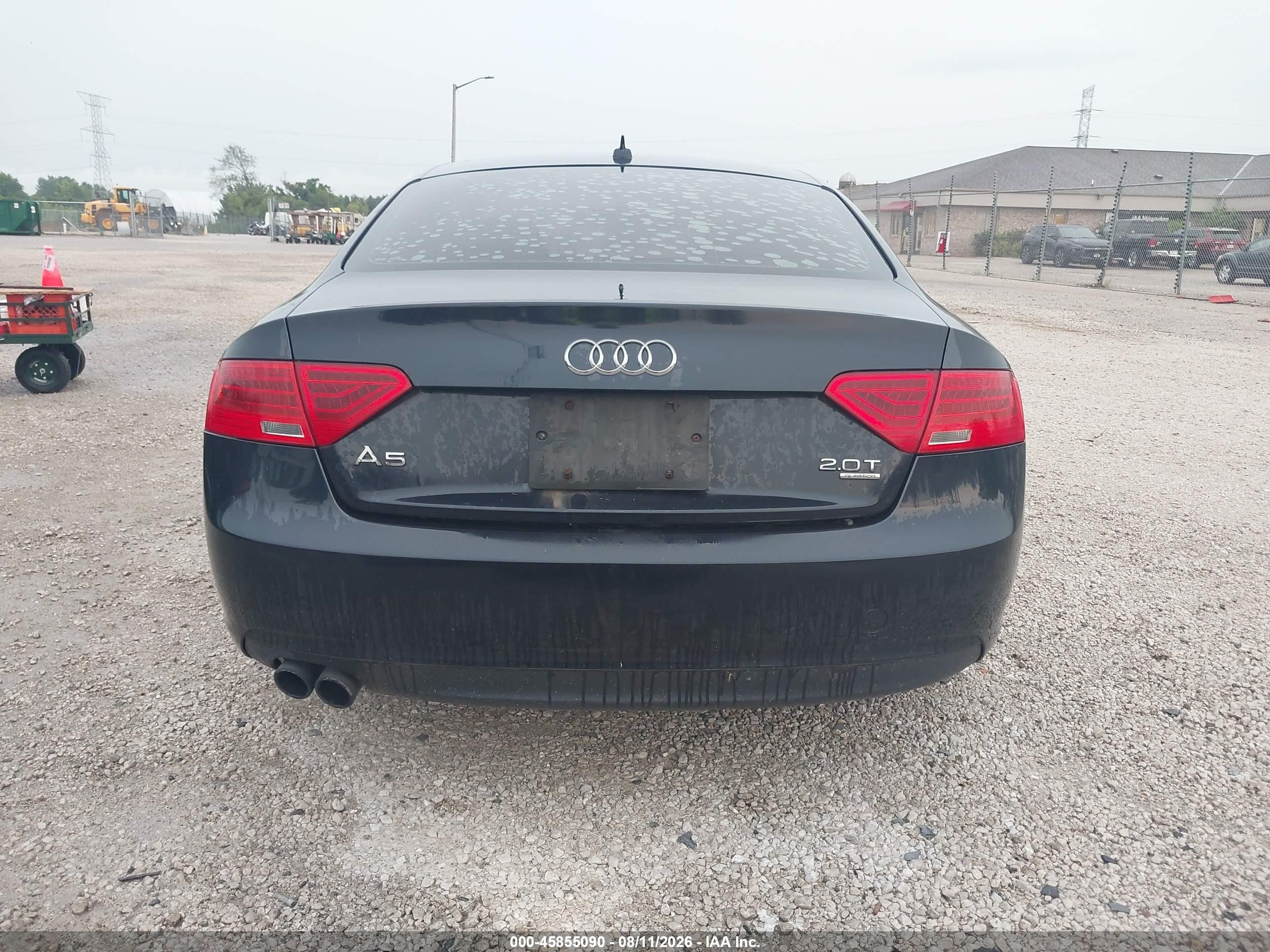 2014 Audi A5 2.0t Premium Black vin: WAULFAFR2EA034799