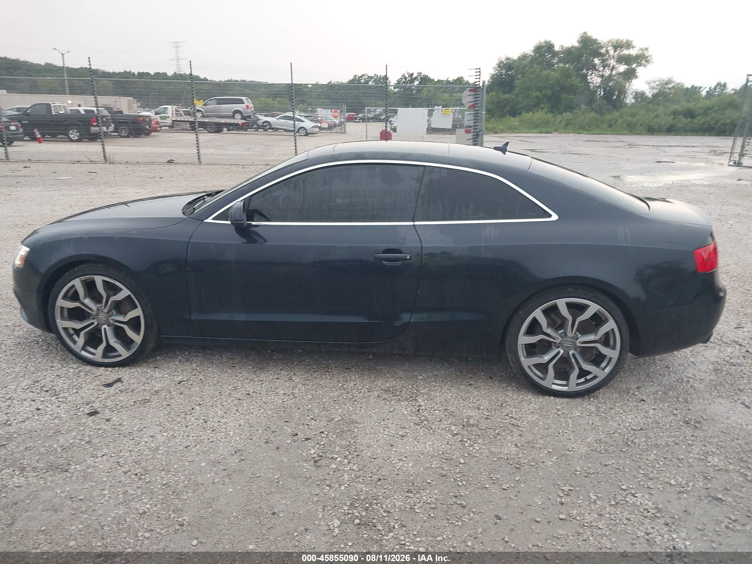 2014 Audi A5 2.0t Premium Black vin: WAULFAFR2EA034799