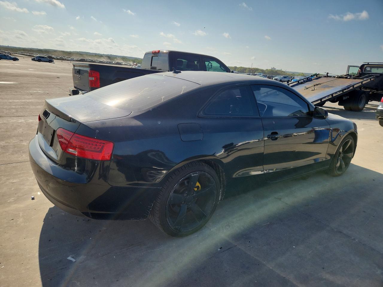 2014 Audi A5 Premium Plus Черный vin: WAULFAFR2EA035435
