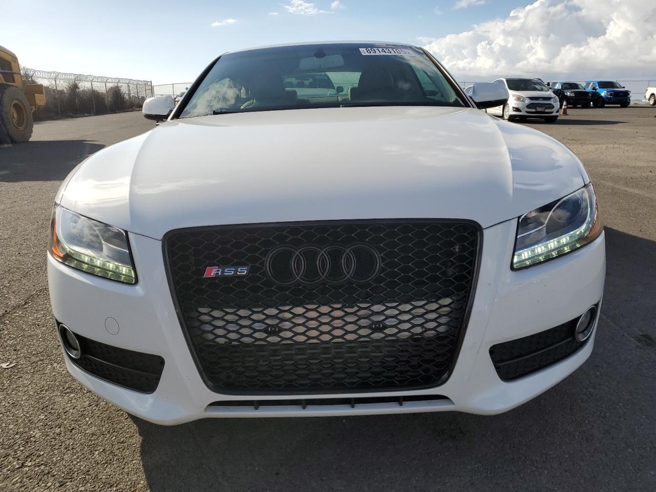2011 Audi A5 Premium Plus White vin: WAULFAFR3BA049131