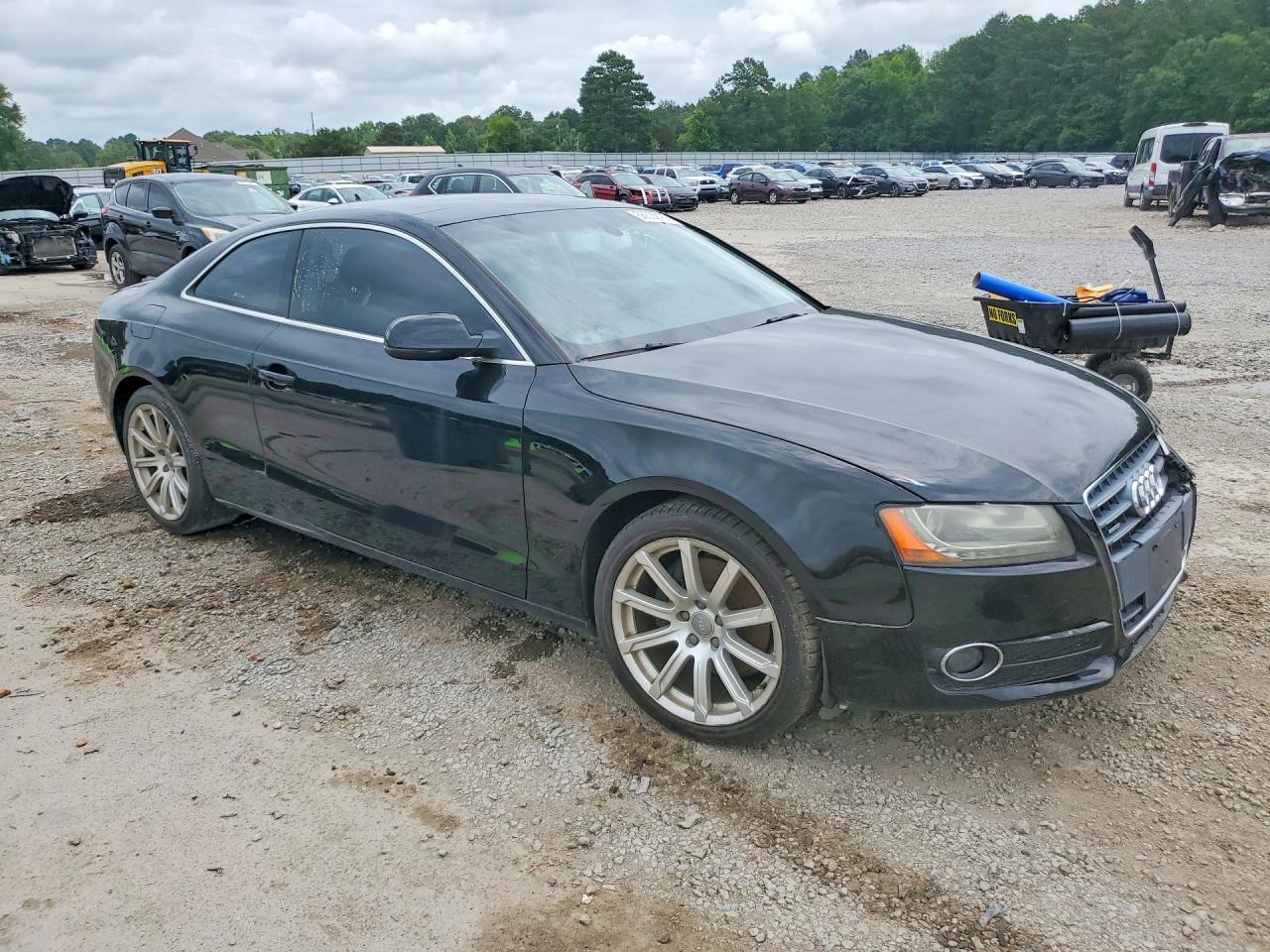2011 Audi A5 Premium Plus Black vin: WAULFAFR3BA058718