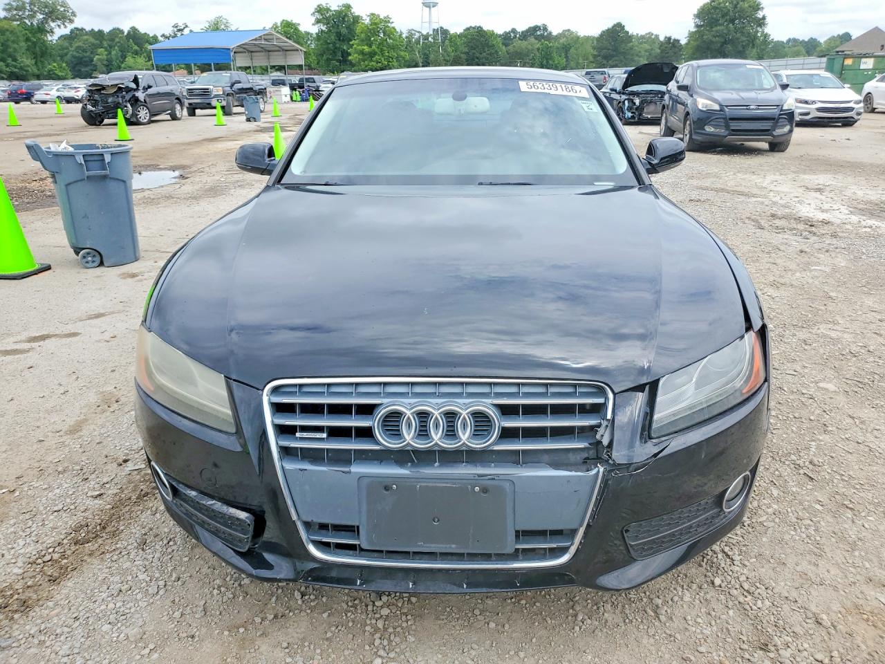 2011 Audi A5 Premium Plus Black vin: WAULFAFR3BA058718