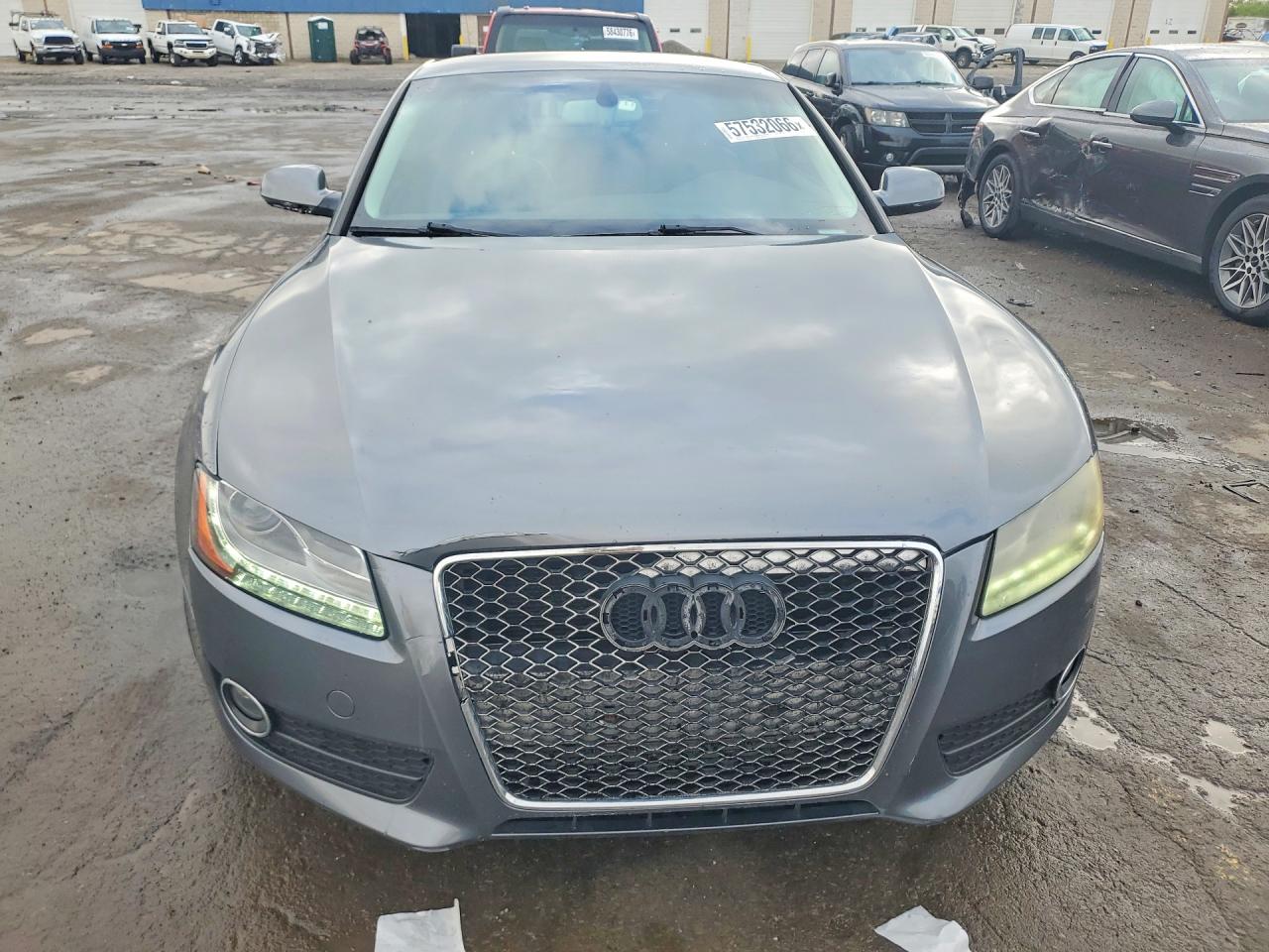 2012 Audi A5 Premium Plus Gray vin: WAULFAFR3CA001078