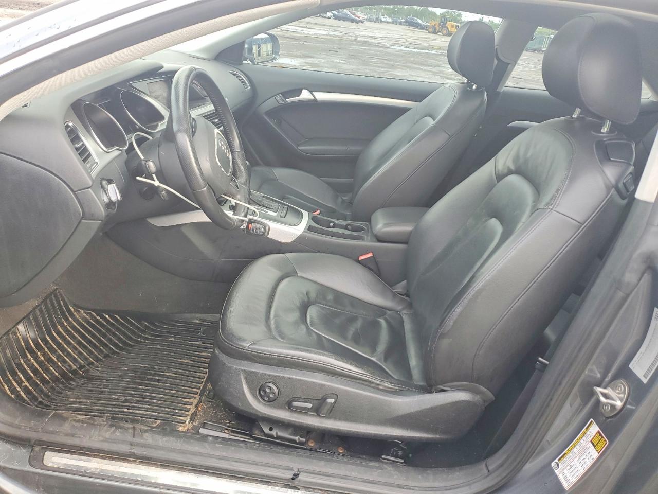 2012 Audi A5 Premium Plus Gray vin: WAULFAFR3CA001078