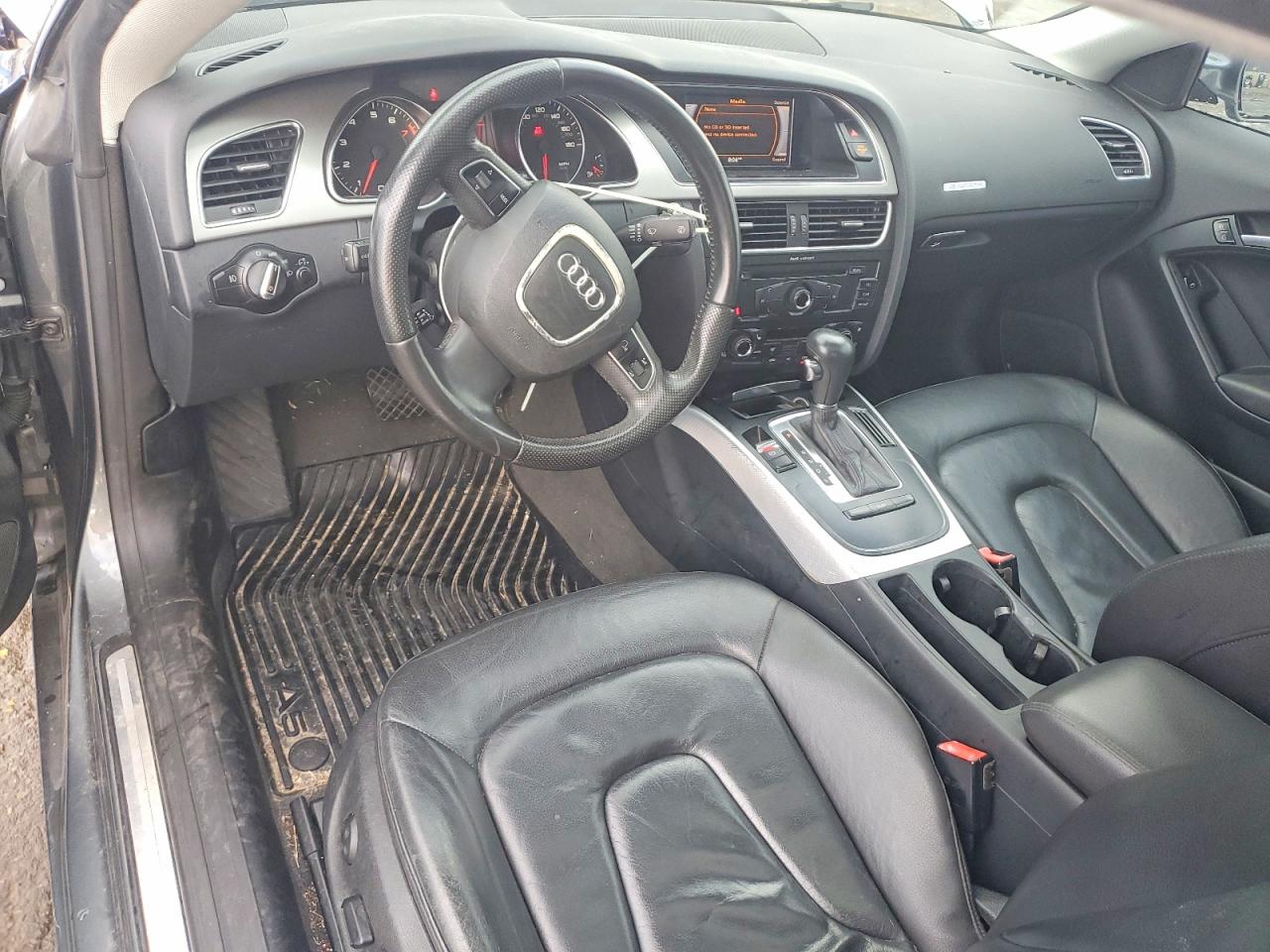 2012 Audi A5 Premium Plus Gray vin: WAULFAFR3CA001078