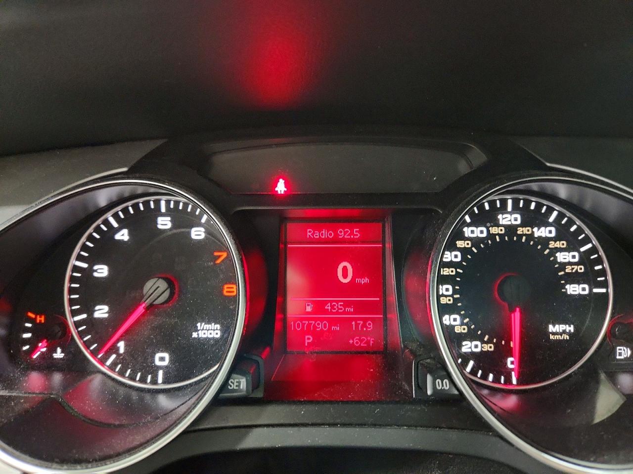 2012 Audi A5 Premium Plus Черный vin: WAULFAFR3CA002456