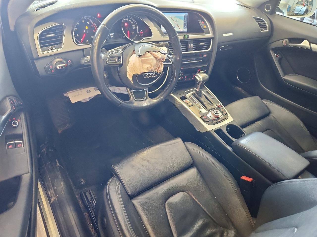 2013 Audi A5 Premium Plus White vin: WAULFAFR3DA054042