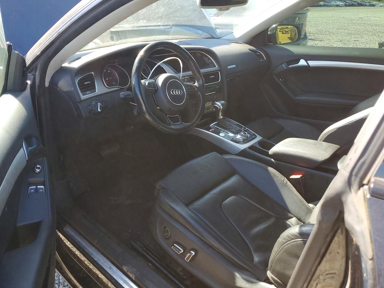 2014 Audi A5 Premium Plus Black vin: WAULFAFR3EA029627