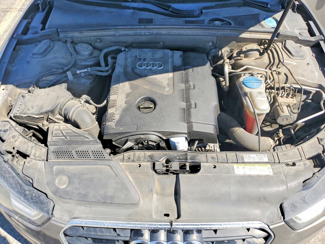 2014 Audi A5 Premium Plus Brown vin: WAULFAFR4EA019995