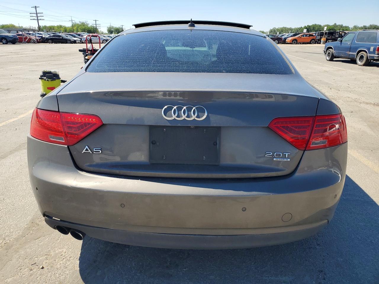 2014 Audi A5 Premium Plus Brown vin: WAULFAFR4EA019995