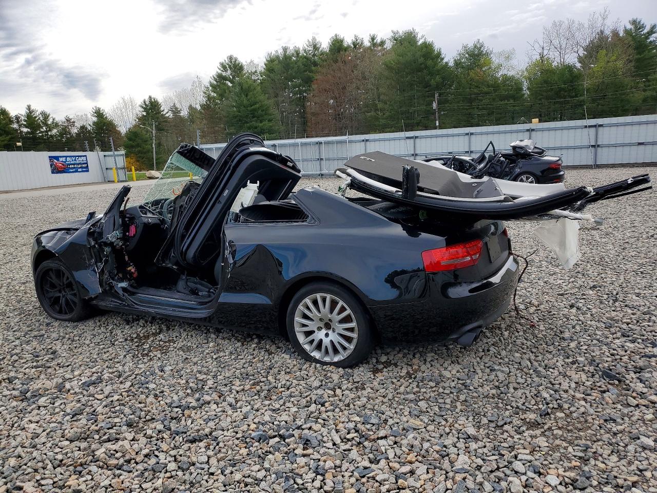 2011 Audi A5 Premium Plus Black vin: WAULFAFR5BA009309