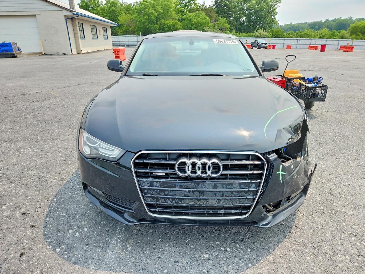2013 Audi A5 Premium Plus Black vin: WAULFAFR5DA070324